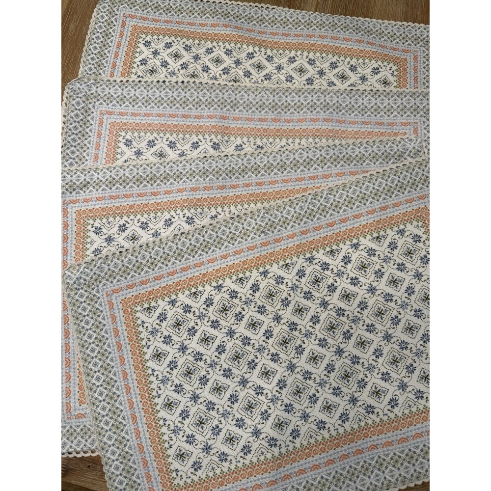 The Farmhouse Rachael Ashwell set of 4 placemats 13.5"X19.5"